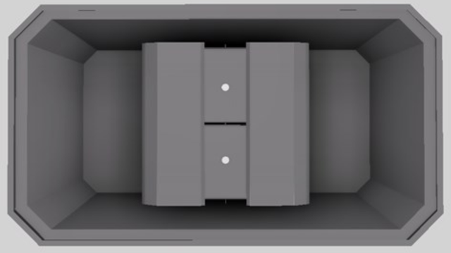 Vent-A-Hood® Designer Series 54" Gunsmoke Island Range Hood-2