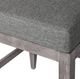 Armen Living Vivid Light Gray Olefin/Wooden Outdoor Counter Stool-5