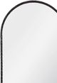 Bassett Mirror Brightgate Gunmetal Wall Mirror-3