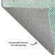 Dalyn™ Rug Company Trevi TV4 Teal 5'x8' Area Rug-2