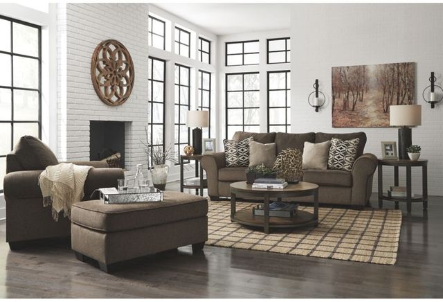 Benchcraft® Nesso Walnut Chair and a Half-3