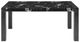 Global Furniture USA D4088 Faux Marble Top Dining Table with Black Base-1