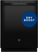 GE® 24" Black Top Control Built-In Dishwasher-4
