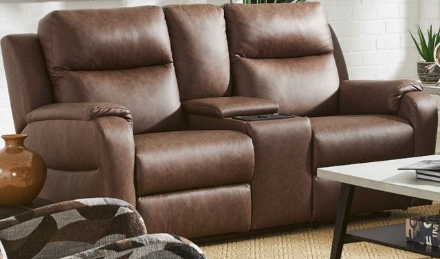 Southern Motion™ Customizable Davidson Power Reclining Loveseat with Headrest, Console, Hidden Cupholders and Zero Gravity Extra-0