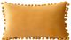 Livia Pom Pom Yellow Decorative Pillow-0