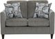 Affordable Furniture 3100 Sims Charcoal Loveseat-2