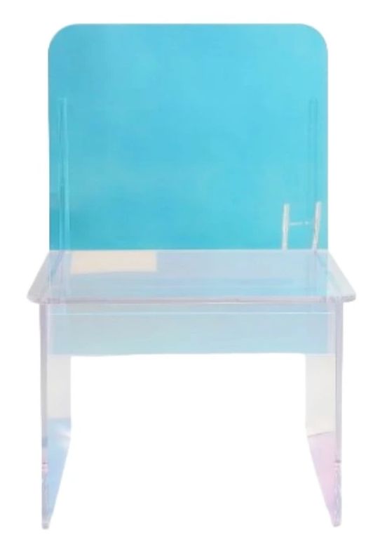Modus Furniture Fomo Iridescent Acrylic Accent Chair-3