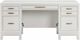 aspenhome® Alexander White 66'' Executive Desk-4