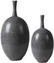 Uttermost® Riordan 2-Piece Black/White Vase Set-0