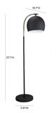 TOV Furniture by TOV Lighting Black Lucci Floor Lamp-3
