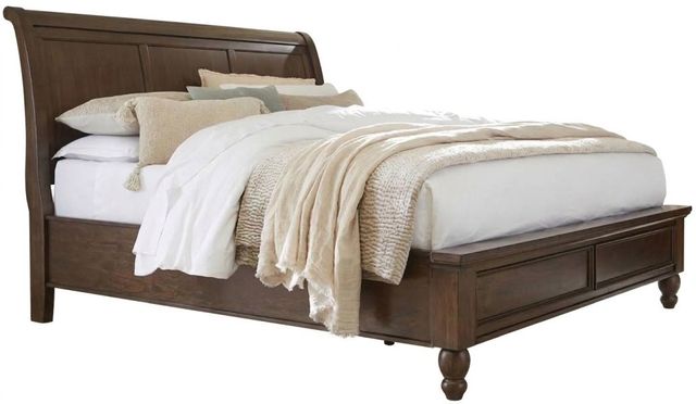 aspenhome® Cambridge Classic Cherry California King Sleigh Bed-0