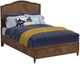 Flexsteel® Bellevue 4-Piece Whiskey Brown Queen Panel Bedroom Set-2