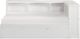 Homelegance® Galen White Youth Twin Corner Platform Storage Bookcase Bed-2