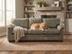 Stone & Leigh Warren Army Green Leather Sofa-1