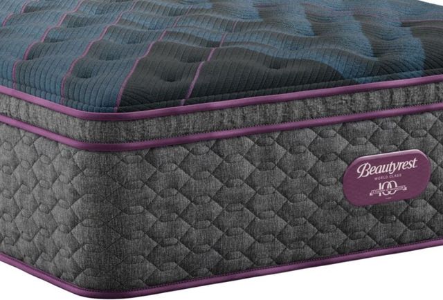 Beautyrest® World Class™ Level Three 16" Pocketed Coil Plush Pillow Top King Mattress-1