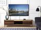 ACME Furniture Raceloma Chrome/Walnut TV Stand-4