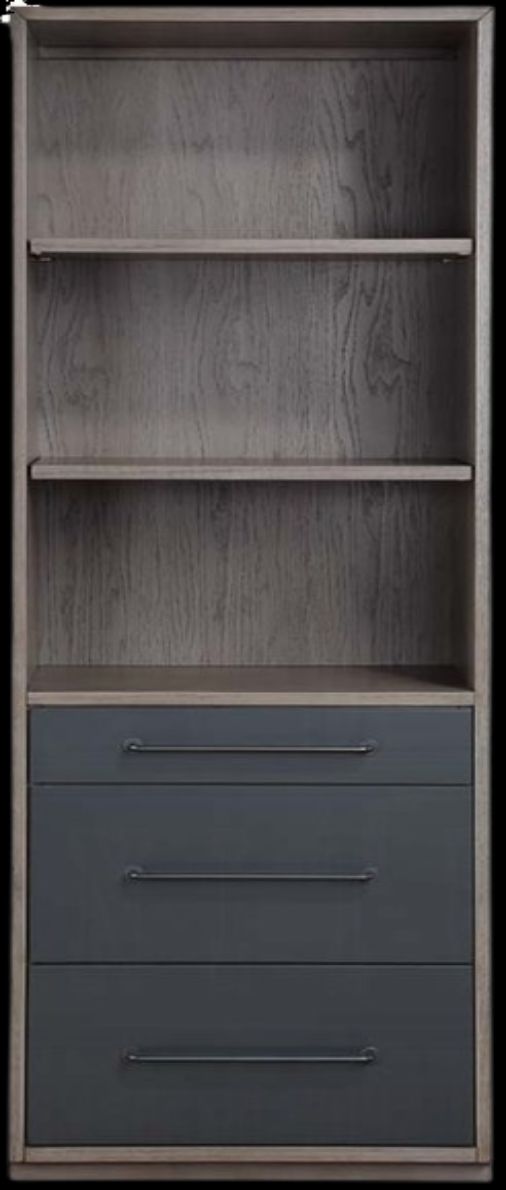ACME Furniture Estevon Gray Oak Bookshelf-3