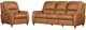 Parker House® Austin 2-Piece Caramel Cream Power Reclining Sofa and Recliner Living Room Set-0