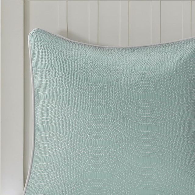 Olliix by Harbor House Aqua Coastline Euro Sham-1