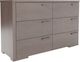 NAD home Drummond 4-Piece Pepper Upholstered Bedroom Set-4