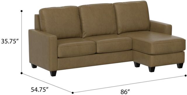 Emerald Home Dawson Mocha Chofa with Drop Down Table-2