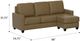 Emerald Home Dawson Mocha Chofa with Drop Down Table-2