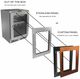 Perlick® G5 ADA 24" 4.5 Cu. Ft. Panel Ready Glass Door Built-In Under the Counter Refrigerator-2