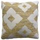 Signature Design by Ashley® Brockner Gold/White 18" Throw Pillow-0