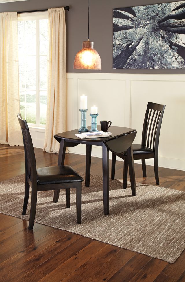 Signature Design by Ashley® Hammis 3-Piece Dark Brown Dining Set-3