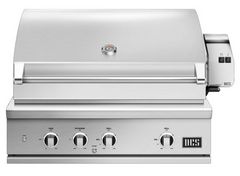 DCS Series 9 2-Burner Stainless Steel Built In Liquid Propane Gas Grill
