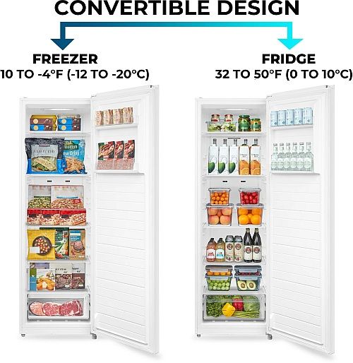 Kenmore® 24" 11 Cu. Ft. White Convertible Upright Freezer-3