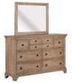 Liberty Furniture Haven Hills 4-Piece Camel Beige Queen Bedroom Set -3