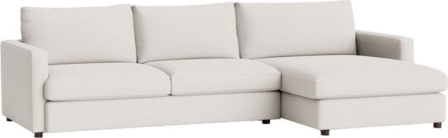Bassett® Furniture Customizable Allure Track Arm Chaise Sectional-0