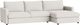 Bassett® Furniture Customizable Allure Track Arm Chaise Sectional-0