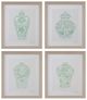 Bassett Mirror Mint Vases IV Framed Print-2