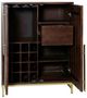 StyleCraft Brown Bar Cabinet-1