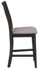 Liberty Furniture Double Bridge Dark Chestnut/Gray Splat Back Counter Chair-4