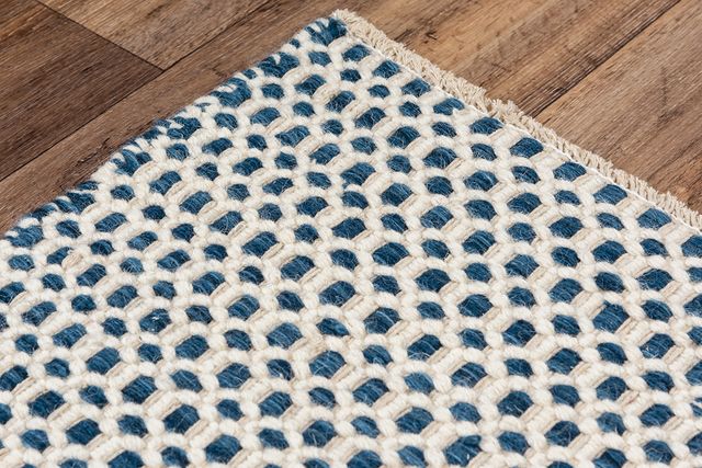 Rizzy Home Windsor Blue 5'x8' Rectangular Rug-2
