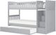 Homelegance® Orion Gray Twin/Twin Youth Step Bunk Bed with Twin Trundle -2