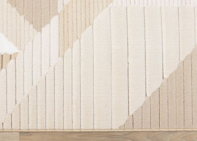 Kalora Interiors Ella Beige/Cream 5'x8' Area Rug-3