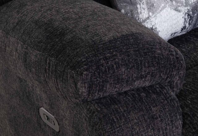 Franklin™ Heston Frenzy Graphite Power Rocker Recliner with Power Headrest-2