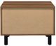 ACME Furniture Trolgar Brown Oak Accent Side Table with Black Base-4