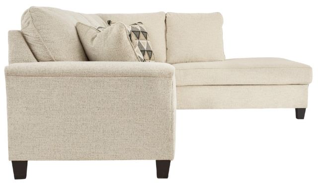 Signature Design by Ashley® Abinger 2-Piece Natural Right Arm Facing Sectional and Chaise-1