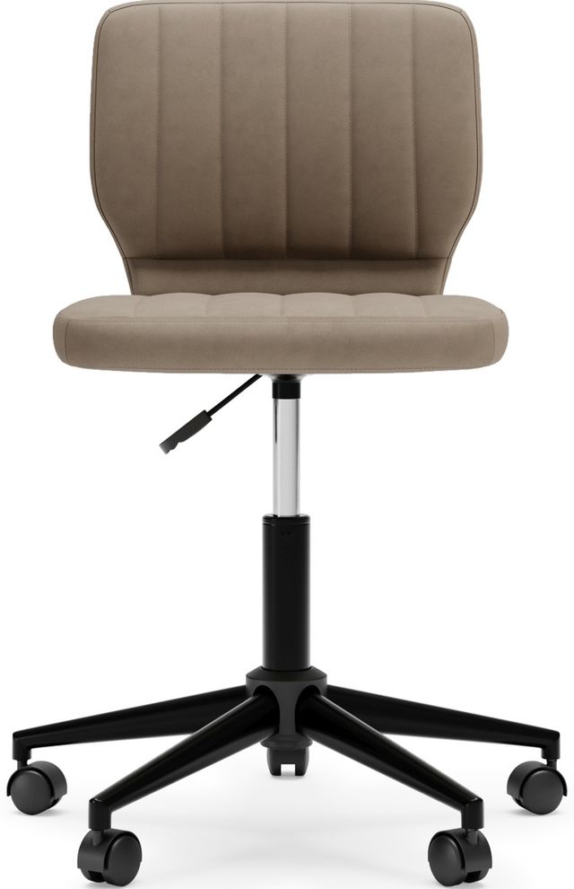 Signature Design by Ashley® Beauenali Taupe Office Chair-0