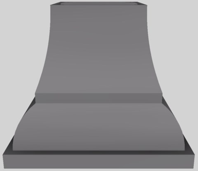Vent-A-Hood® Designer Series 36" Gunsmoke Island Range Hood-0
