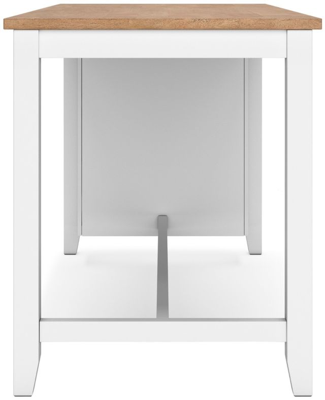 Signature Design by Ashley® Gesthaven Natural/White Counter Height Dining Table-4