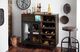 Hammary® Hidden Treasures Brown Bar Trolley-1