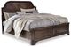 Signature Design by Ashley® Adinton 5-Piece Brown Queen Storage Panel Bed Set-1