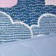 Olliix by Urban Habitat Kids Cloud 6 Piece Cotton Reversible Blue Daybed Set-4