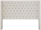 Olliix by Madison Park Amelia Cream King Upholstery Headboard-0